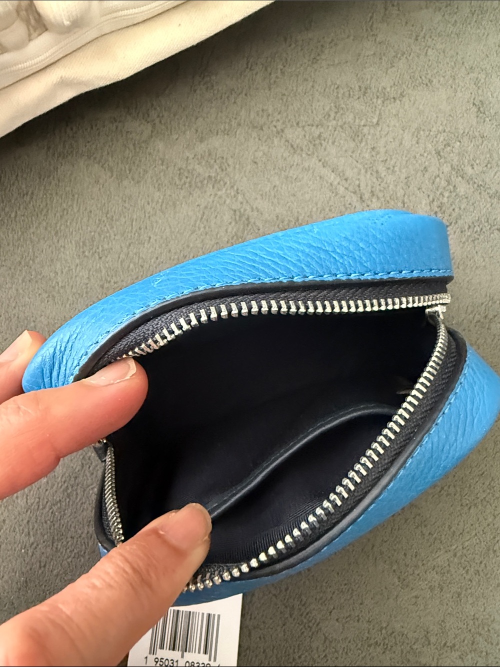 Coach Kids Blue Peanuts Mini Pouch - Picture 6 of 8